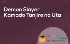 Demon Slayer - Kamado Tanjiro no Uta Kalimba Tabs and Chords