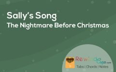 Sally's Song Kalimba Tabs and Chords from The Nightmare Before Christmas