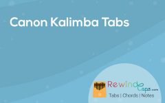 Canon Kalimba Tabs and Chords