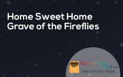 Home Sweet Home Kalimba Tabs and Chords from Grave of the Fireflies