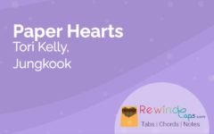 Paper Hearts Kalimba Tabs & Chords