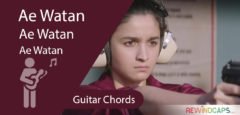 Ae Watan Guitar Chords
