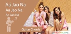 Aa Jao Na Guitar Chords - Arijit Singh
