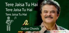Tere Jaisa Tu Hai Chords - Guitar